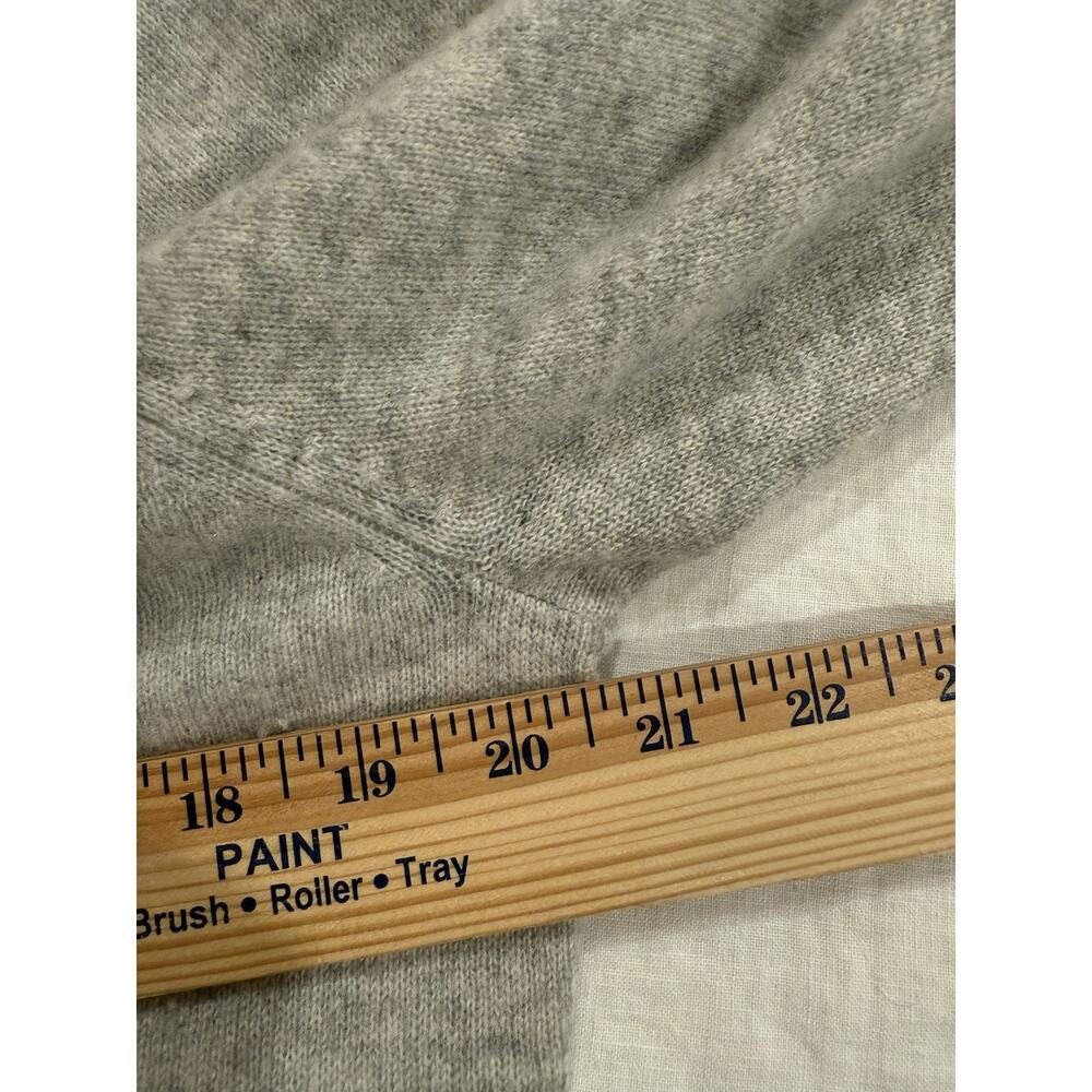 Charter Club Women’s Cashmere Luxury Gray Crew Neck Sweater XL Classic Minimal - Picture 6 of 8